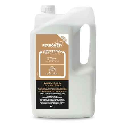 Limpiador de teca sintética | Eliminador de manchas oleosas